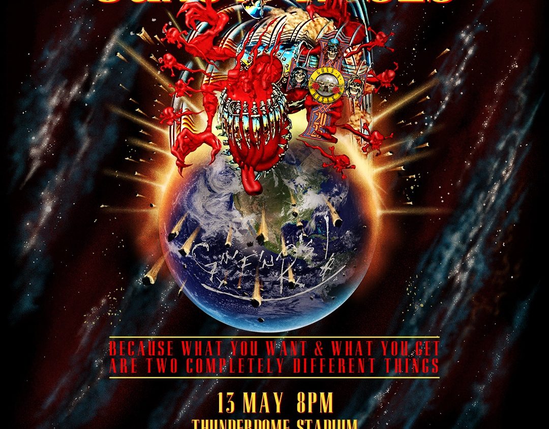 [Official Poster] Guns N' Roses 2025 World Tour – Bangkok