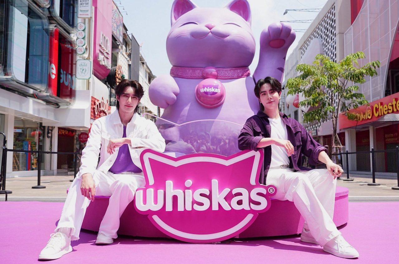 “เอิร์ท พิรพัฒน์” และ “มิกซ์ สหภาพ” Whiskas Lucky Cat Event (4)